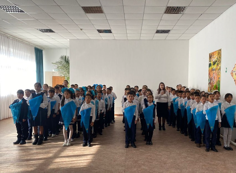 16 Желтоқсан - Қазақстан Республикасының Тәуелсіздігі күніне орай 5-сынып оқушыларын салтанатты түрде біріңғай "Жас ұлан" балалар мен жасөспірімдер ұйымына қабылдау рәсімі өтті.